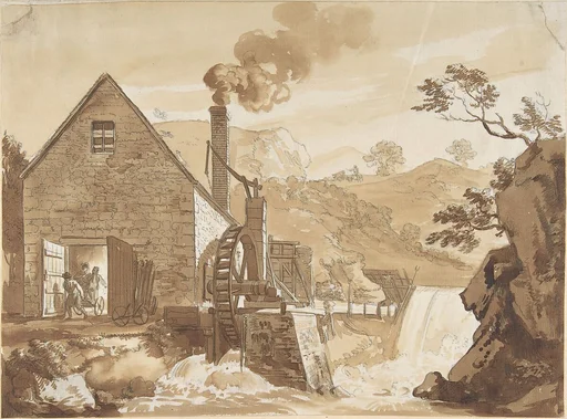 The Iron Forge between Dolgelli and Barmouth, Merioneth Shire