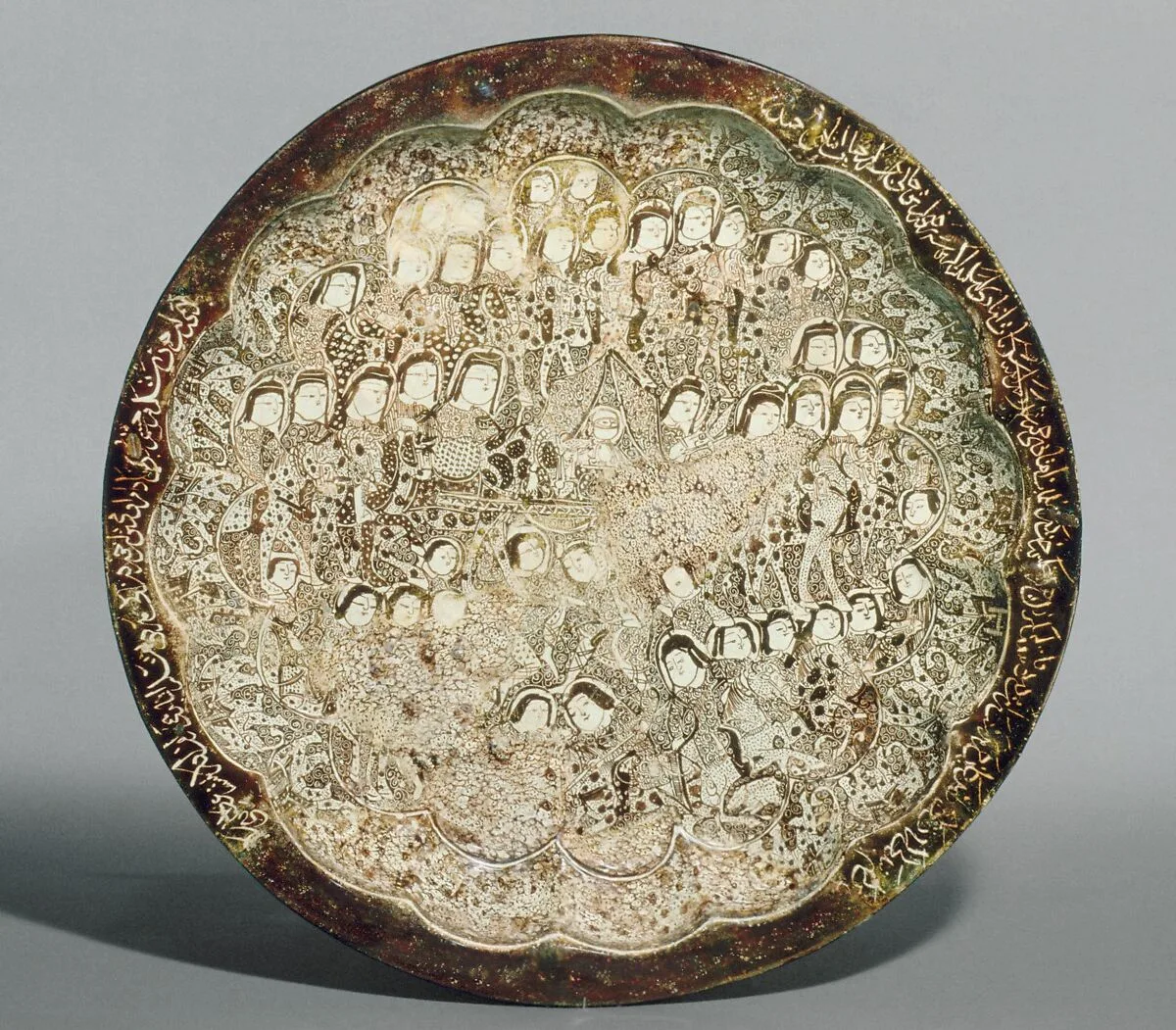 Dish depicting a Wedding Procession — Unknown