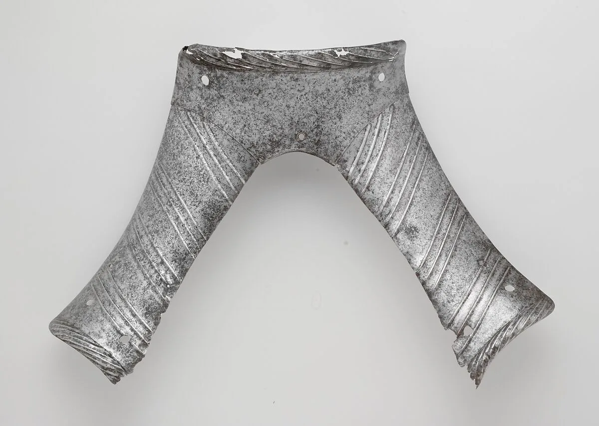 Three Pommel Plates of a Saddle — Unknown