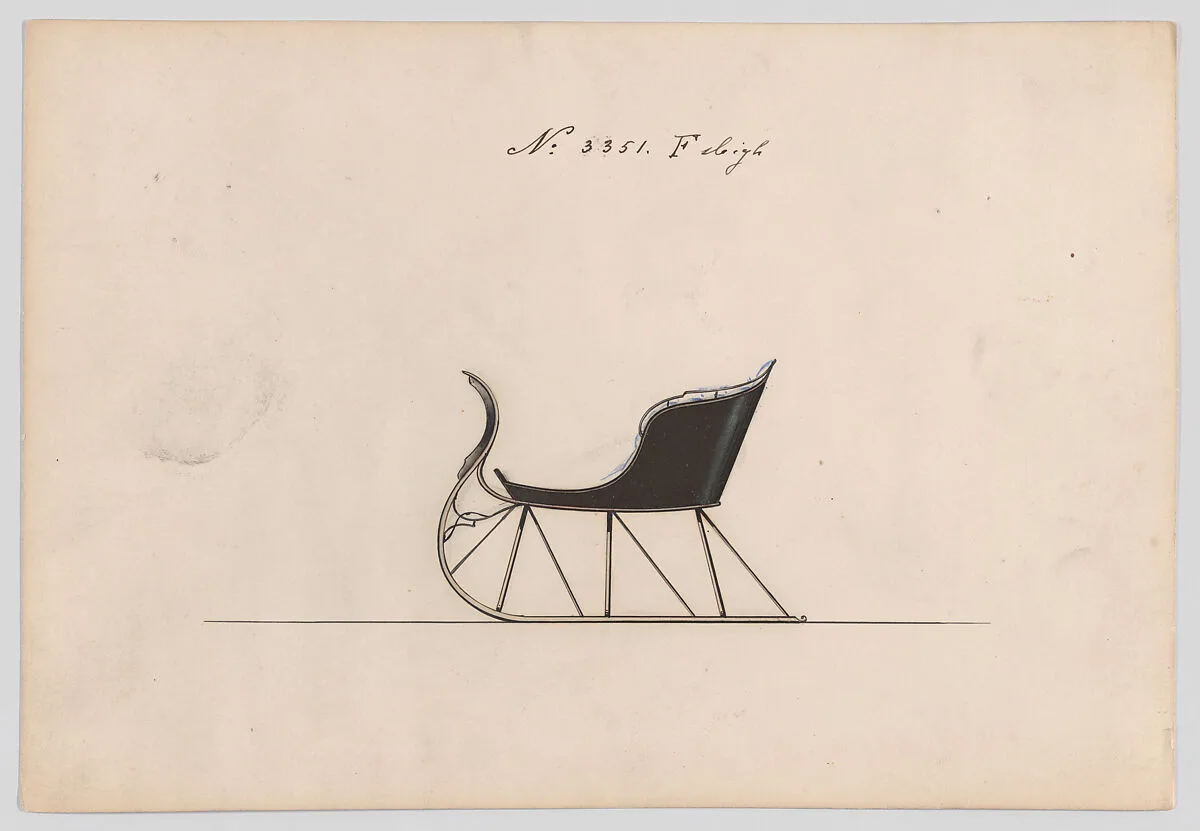 Sleigh #3351 F — Brewster & Co.