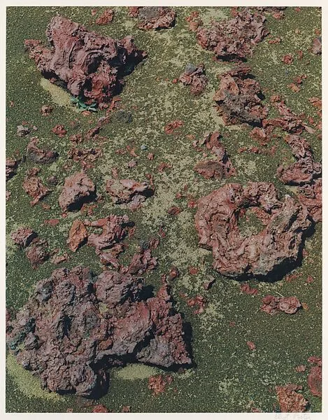 Pyroclastic Lava, Hitardalur, Eastern Snaefellsnes, Iceland — Eliot Porter