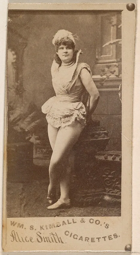 Alice Smith, from the Actresses series (N203) issued by Wm. S. Kimball & Co. — William S. Kimball & Company