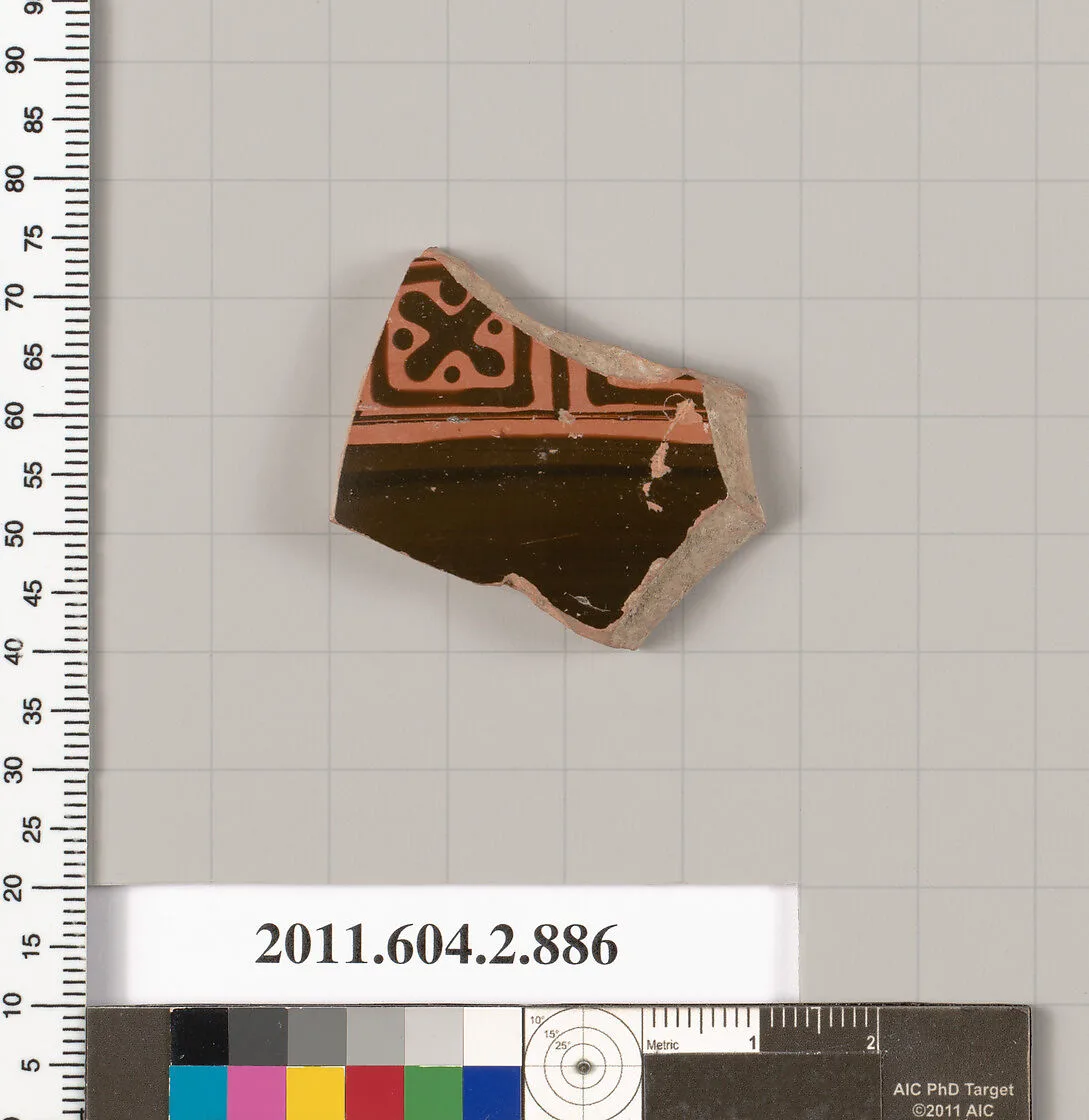 Terracotta fragment of a bell-krater (bowl for mixing wine and water) — Unknown