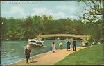 Lake and Bridge, Central Park, New-York. — Unknown