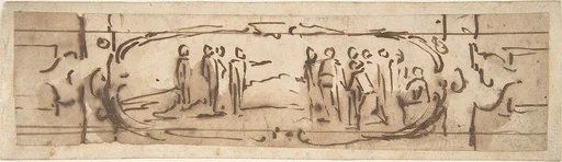Drawing for a Cartouche