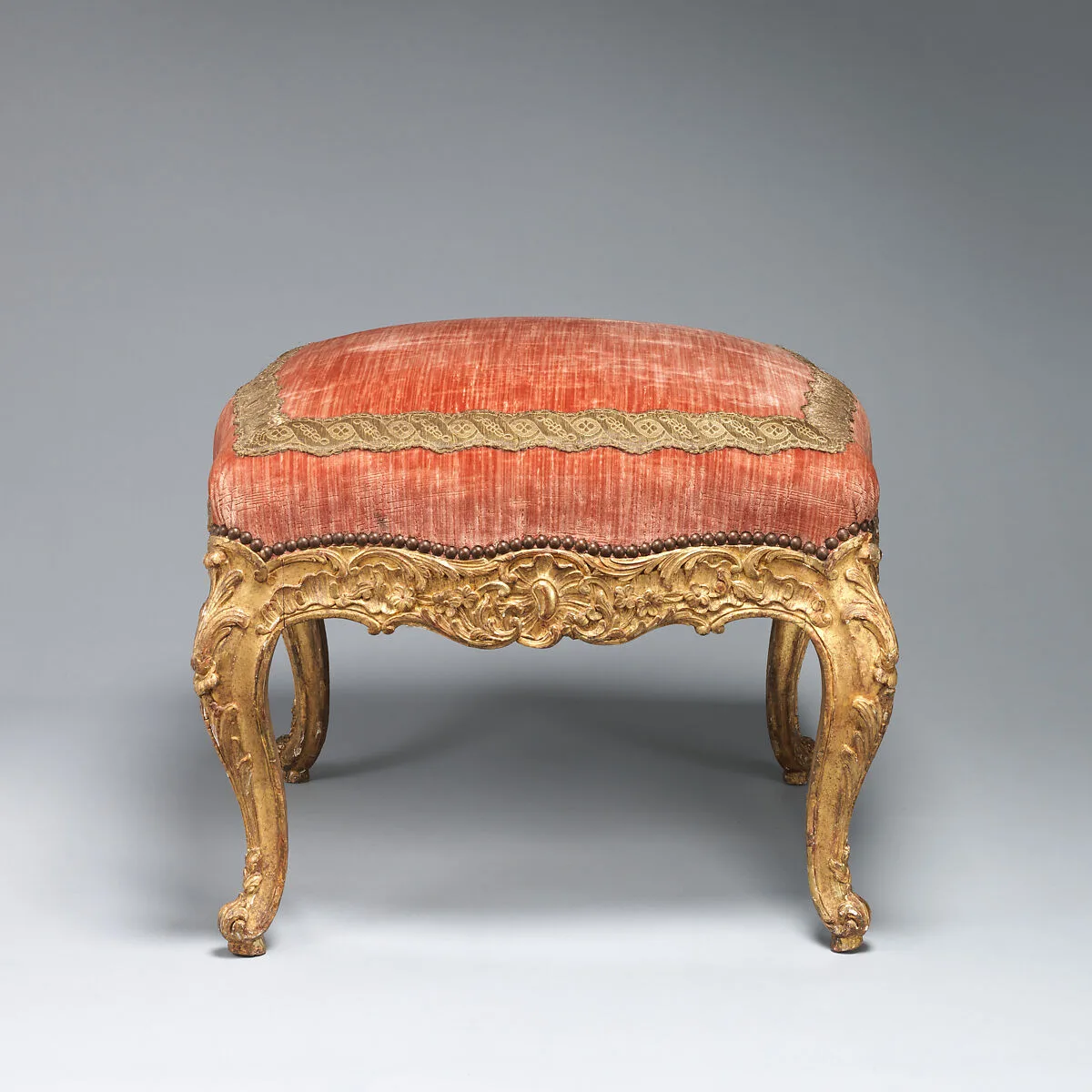 Stool (tabouret) (one of a pair) — Jean-Baptiste II Tilliard|Jean-Baptiste I Tilliard