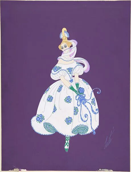 Cover Design for "Harper's Bazar" — Erté (Romain de Tirtoff)