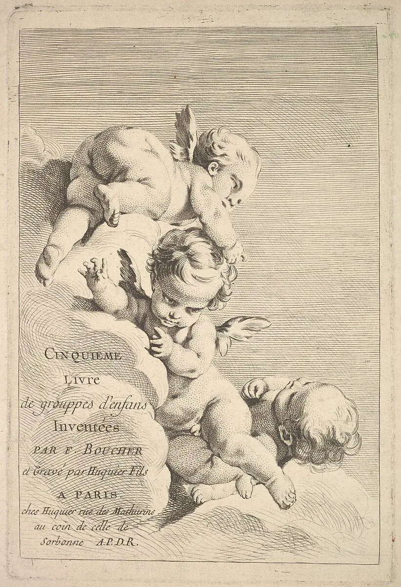 Frontispiece — François Boucher|Jacques Gabriel Huquier