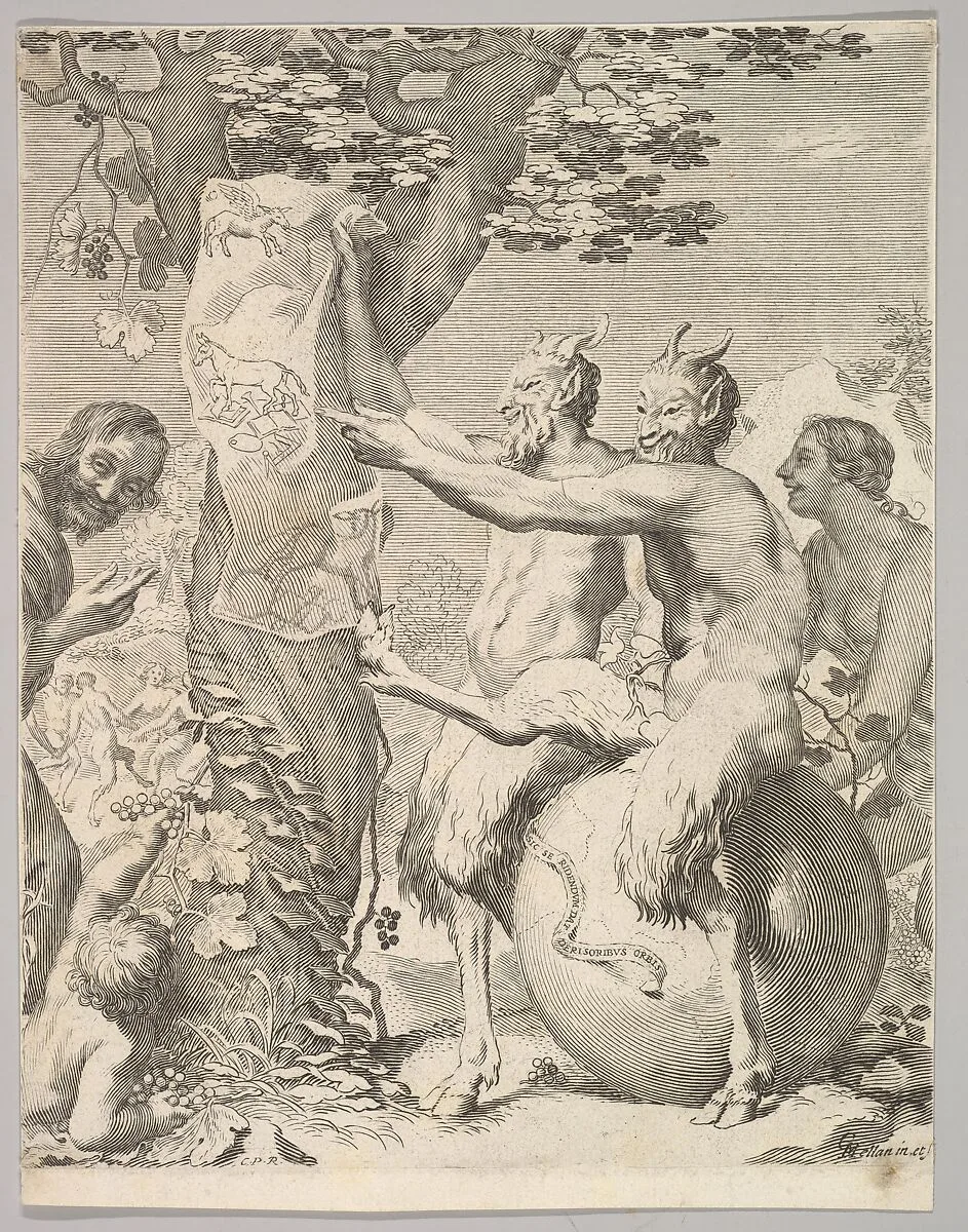 Satyrs — Claude Mellan