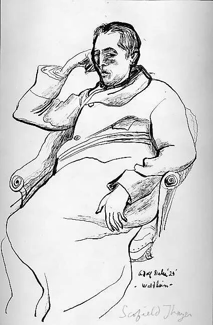 Scofield Thayer — Adolf Dehn