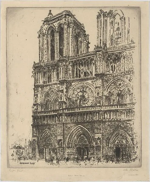 Notre Dame, Paris — John Marin