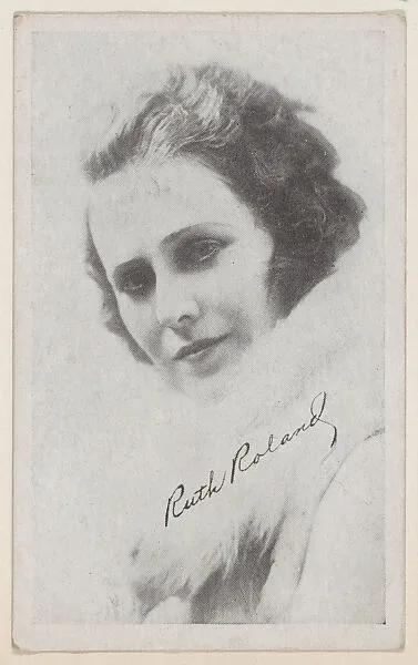 Ruth Roland from Kromo Gravure "Leading Moving Picture Stars" (W623) — Kromo Gravure Photo Company, Detroit, Michigan