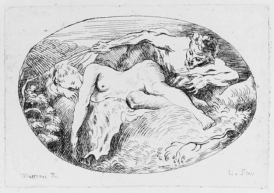 L'Oeuvre D'Antoine Watteau Pientre du Roy en son Academie Roïale de Peinture et Sculpture Gravé d'après ses Tableaux & Desseins originaux...par les Soins de M. de Jullienne, Volume II — Antoine Watteau