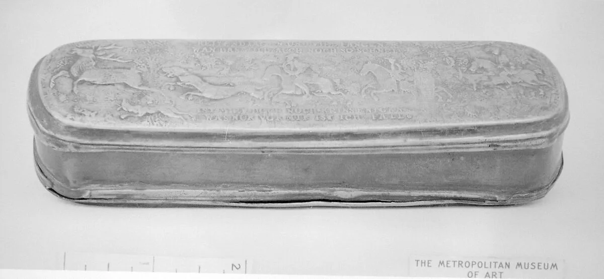 Tobacco box — I. H. Hamer
