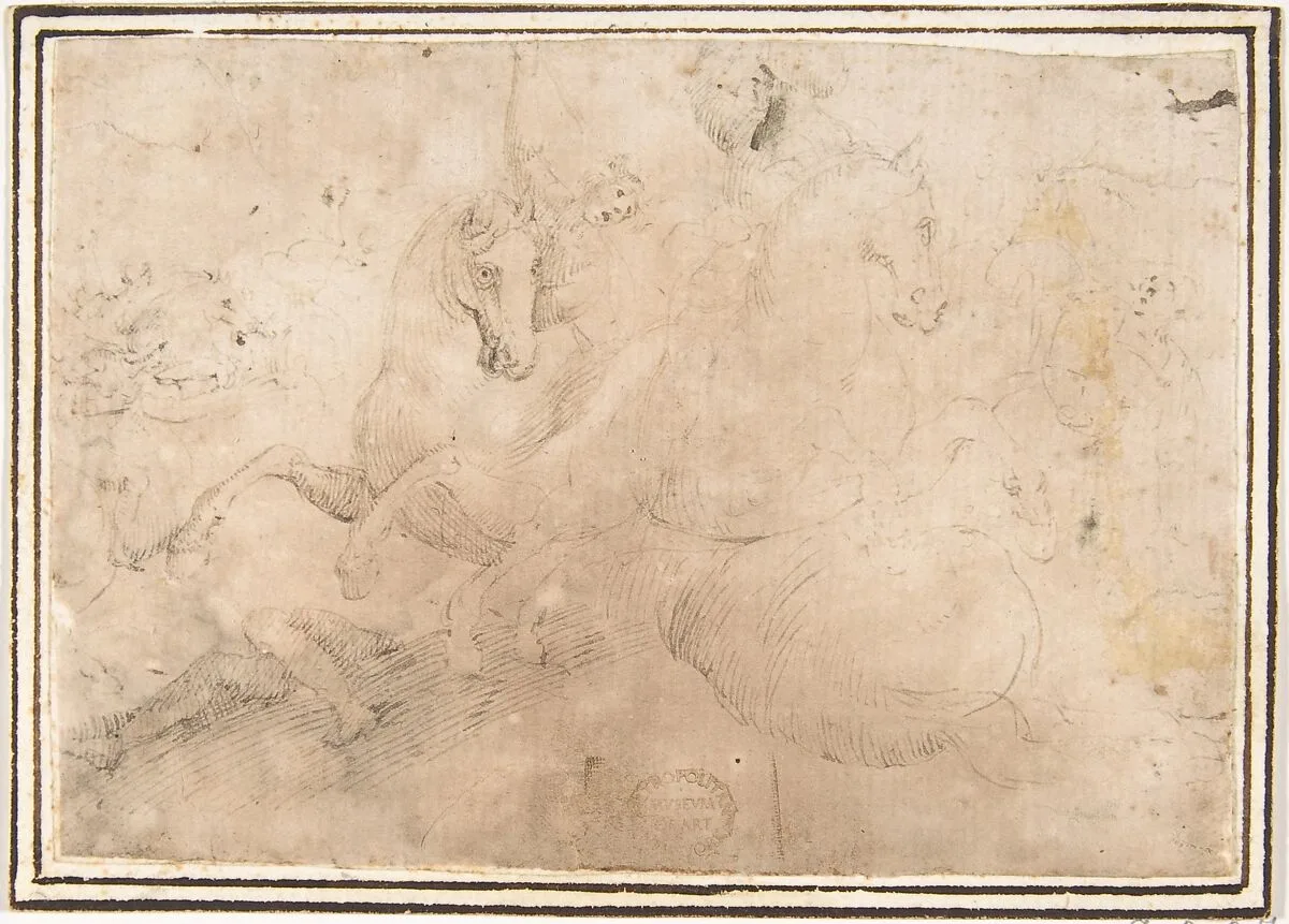 Cavalry Engagement — Francesco Allegrini