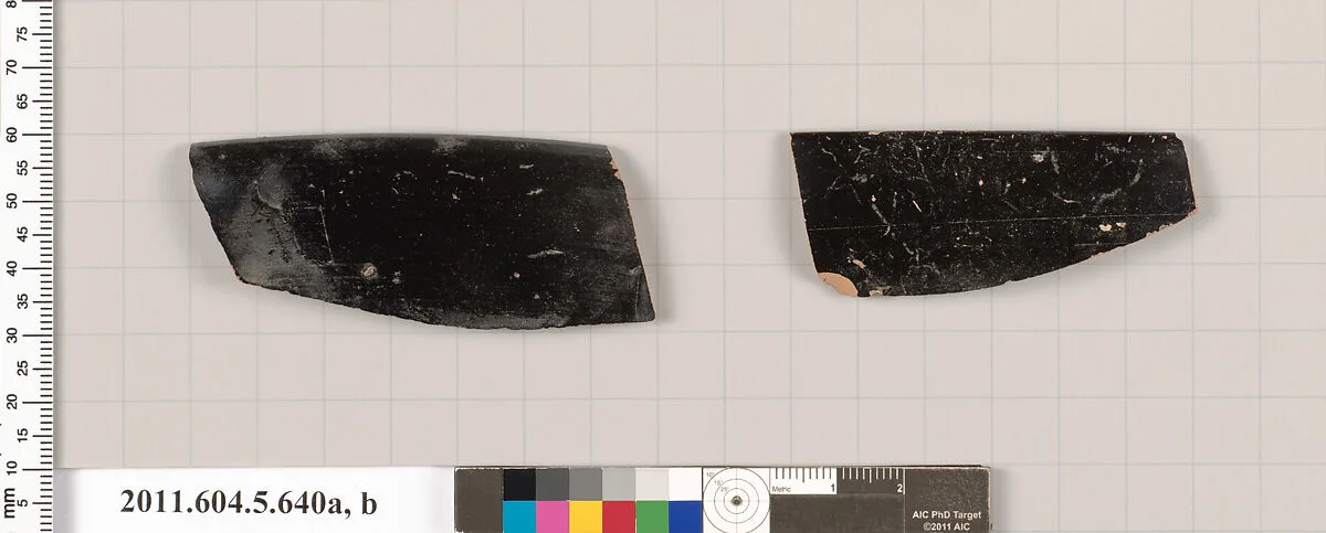 Terracotta rim fragments of kylikes (drinking cups) — Unknown