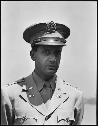 [Unidentified Man in Uniform on Roof of 441 East 92nd Street Apartment Building?, New York City]