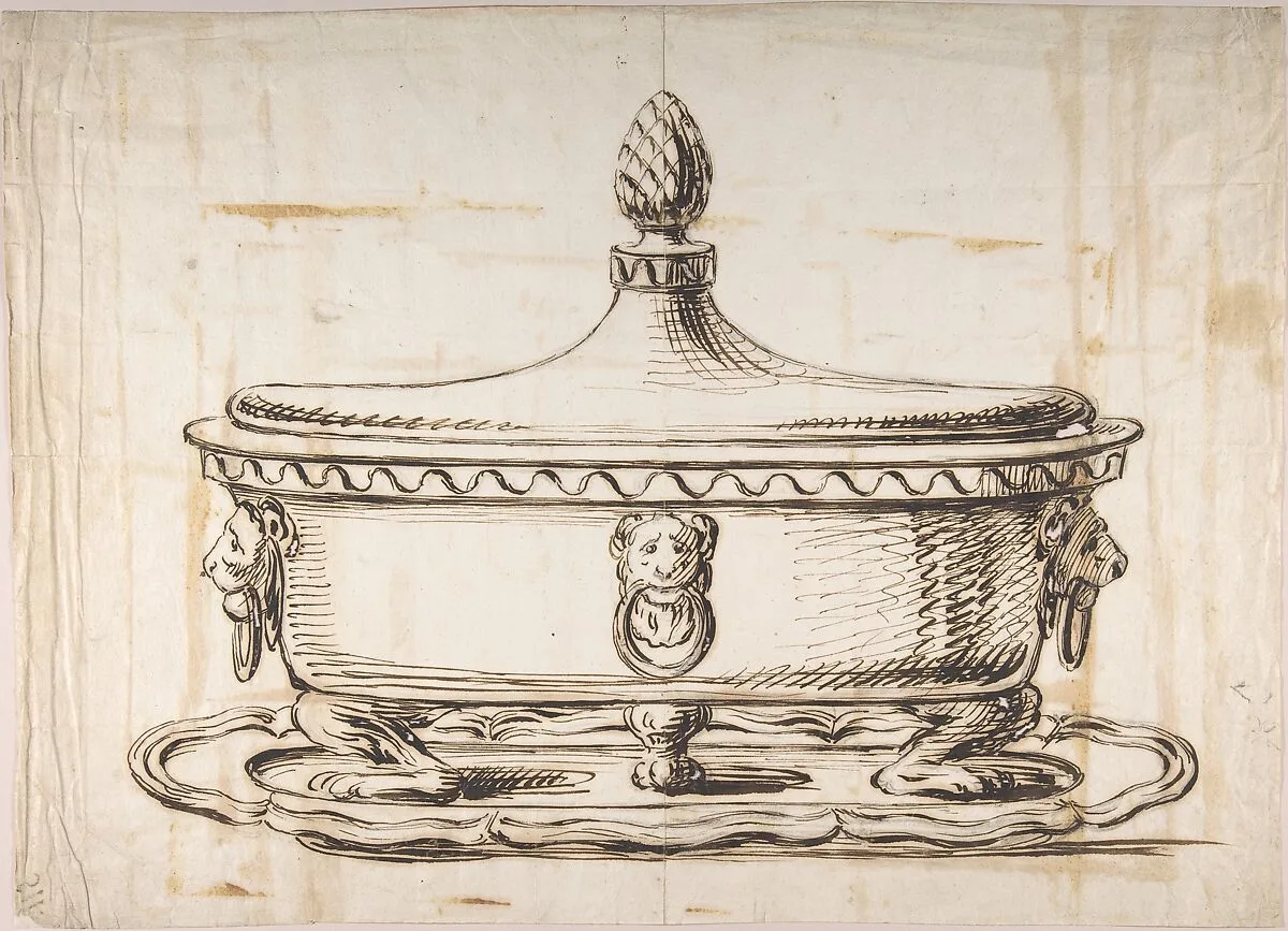 Tureen with Cover — Anonymous, Italian, 19th century