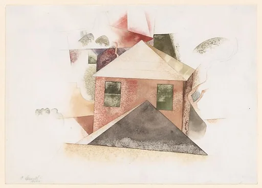 Houses with Red