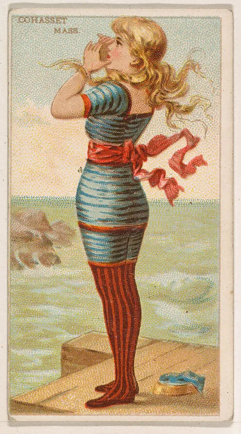 Cohasset, Massachusetts, from the Surf Beauties series (N232), issued by Kinney Bros. — Kinney Brothers Tobacco Company