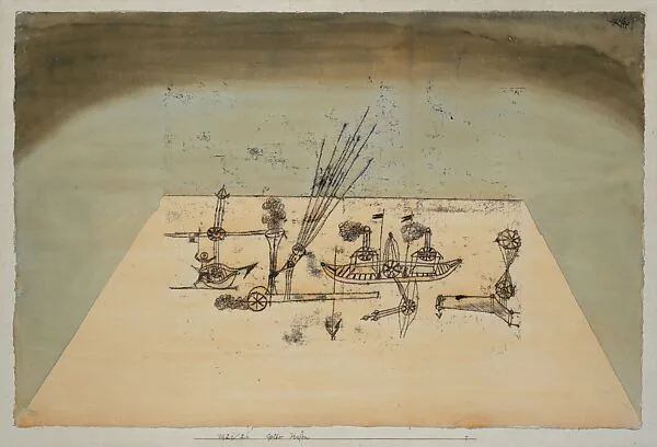 Yellow Harbor — Paul Klee