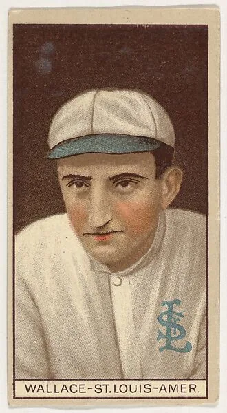 Robert Wallace, St. Louis, American League, from the Brown Background series (T207) for the American Tobacco Company — American Tobacco Company