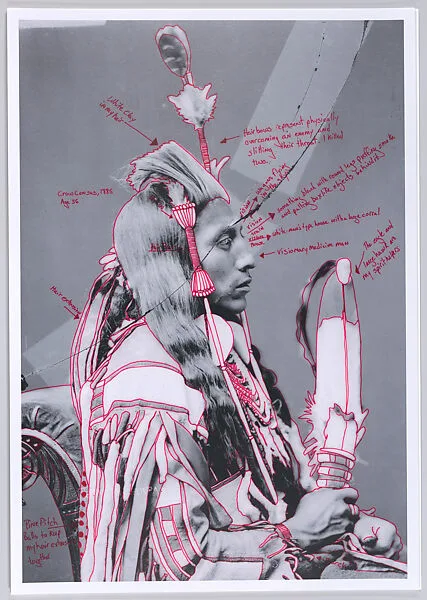 Peelatchiwaaxpáash / Medicine Crow (Raven) from 1880 Crow Peace Delegation — Wendy Red Star