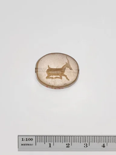 Chalcedony scaraboid seal