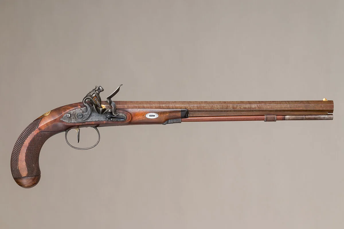 Flintlock Target Pistol of Prince William Frederick, Second Duke of Gloucester and Edinburgh (1776–1834), with Case and Accessories — Wogdon & Barton|Robert Wogdon|John Barton