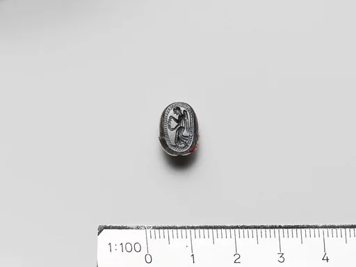 Agate scarab