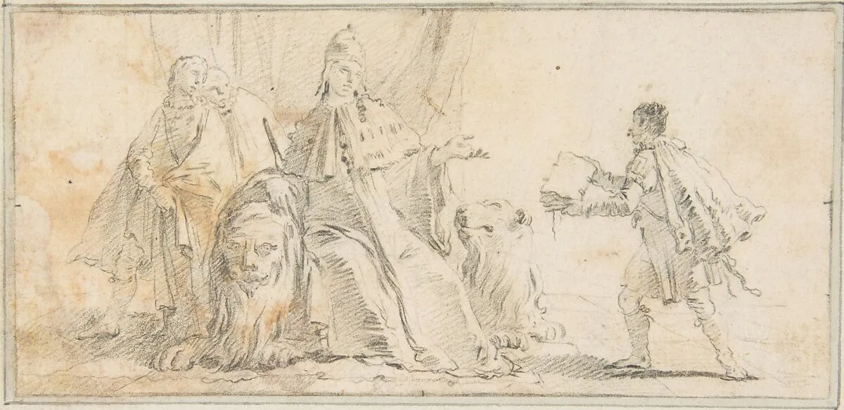 Illustration for a Book: Allegory of Venice — Giovanni Battista Tiepolo