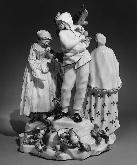 Apple stealers — Giuseppe Gricci|Capodimonte Porcelain Manufactory