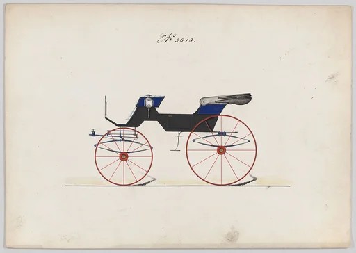 Design for 2 seat Phaeton, no. 3010
