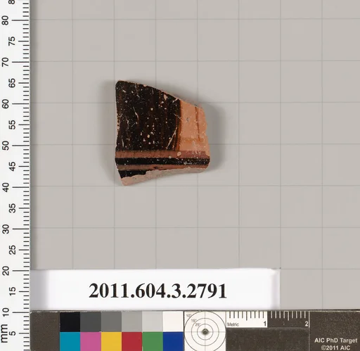 Terracotta fragment of an oinochoe (jug) or olpe (jug)