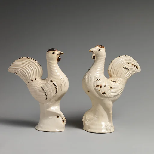 Pair of game cocks