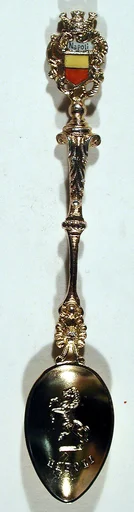 Souvenir spoon with arms of Naples