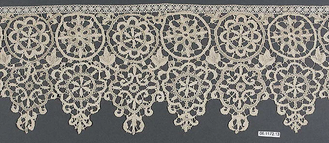Pointed lace — Unknown