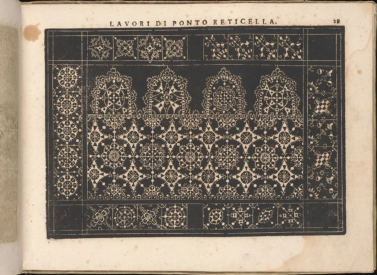 Fiore D'Ogni Virtu Per le Nobili Et Honeste Matrone, page 28 (recto) — Isabella Catanea Parasole|Antonio Fachetti