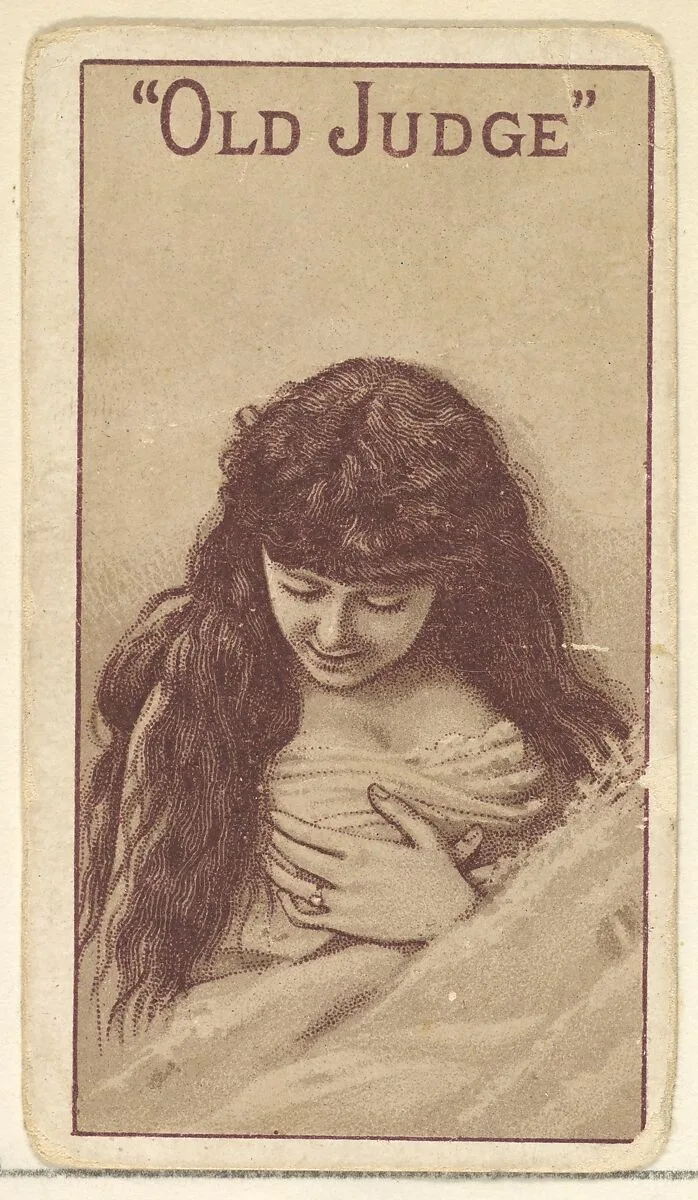 Actress from the Old Judge series (N167) for Old Judge Cigarettes — Goodwin & Company|Giles Lithographic Company