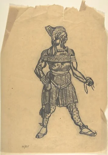 Russian male dancer costume