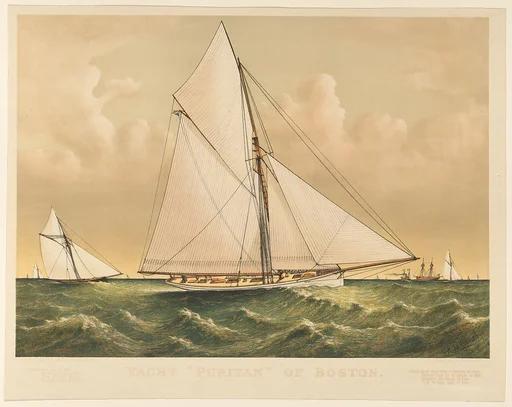 Yacht "Puritan" of Boston