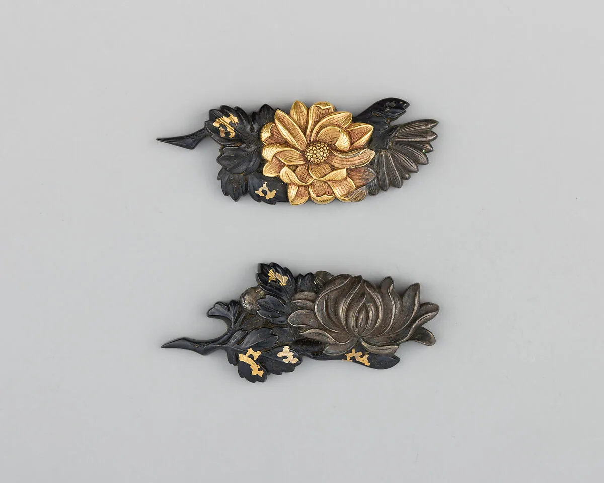 Pair of Sword-Grip Ornaments (Menuki) — Unknown
