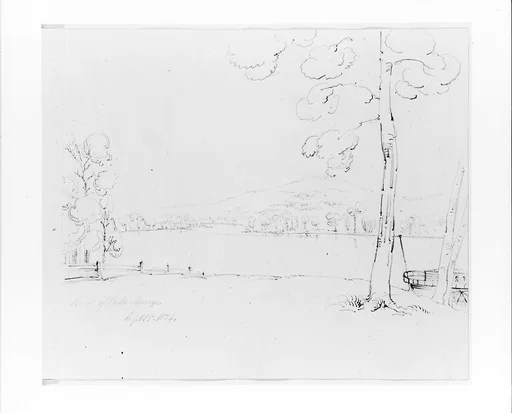 Head of Lake George (from Sketchbook)