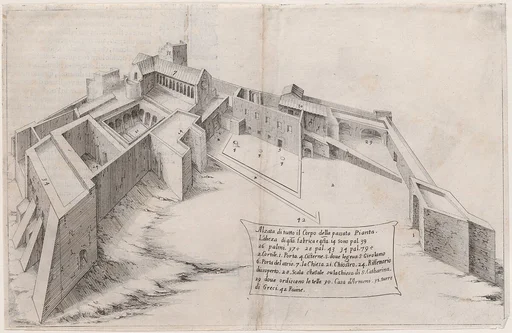 2nd Plate, from Trattato delle Piante & Immagini de Sacri Edifizi di Terra Santa (Treatise of the Plans & Images of the Sacred Buildings of the Holy Land)