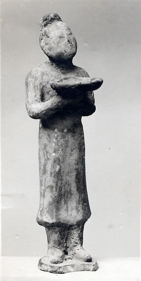 唐 陶男侍俑|Male attendant — Unknown
