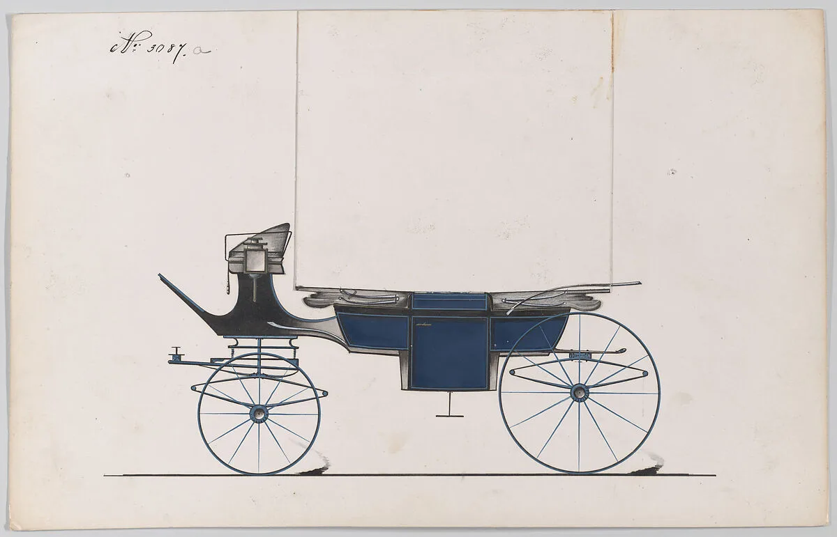 Design for Landau, No. 3087a — Brewster & Co.