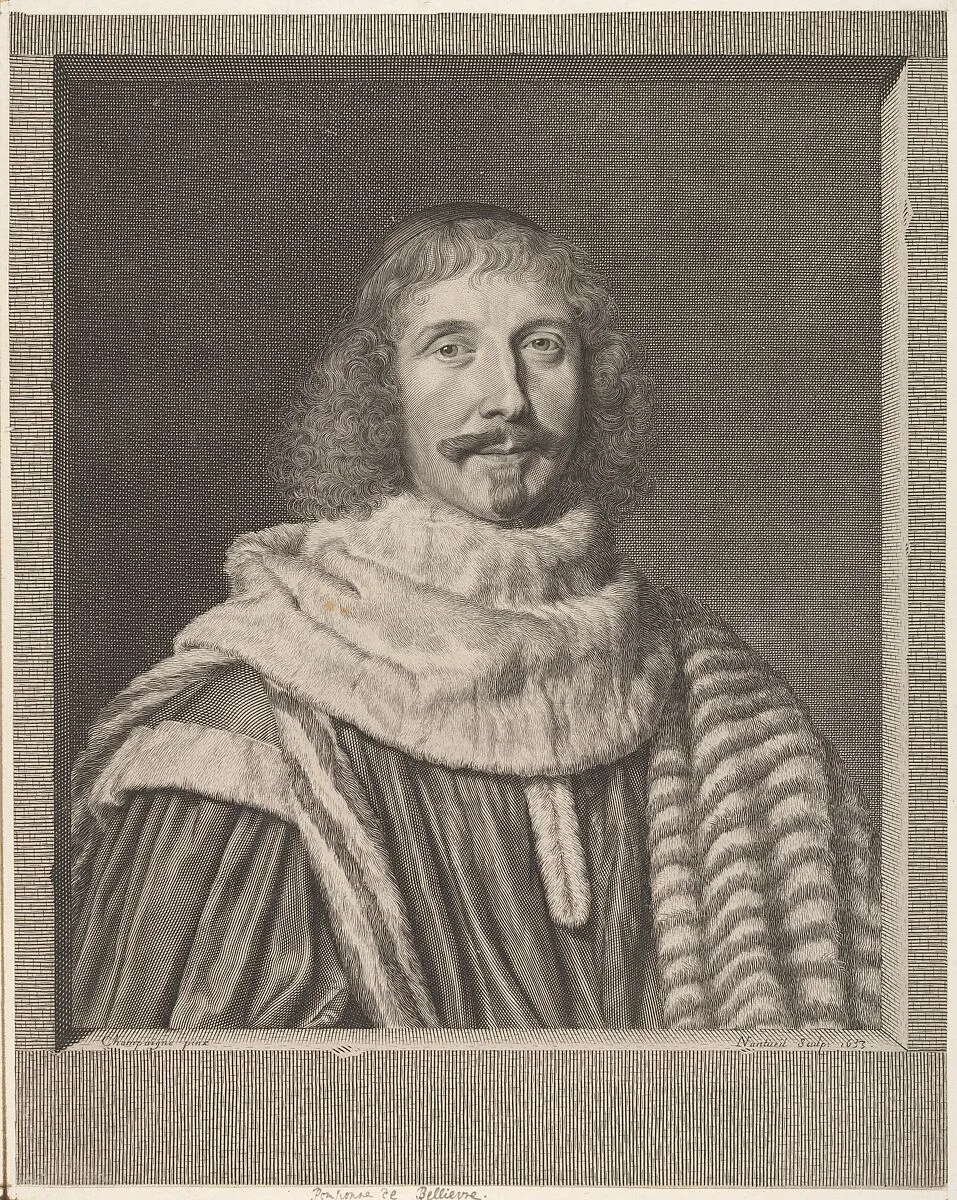 Pompone II de Bellièvre — Philippe de Champaigne|Robert Nanteuil