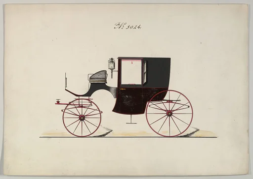 Design for Brougham, no. 3024