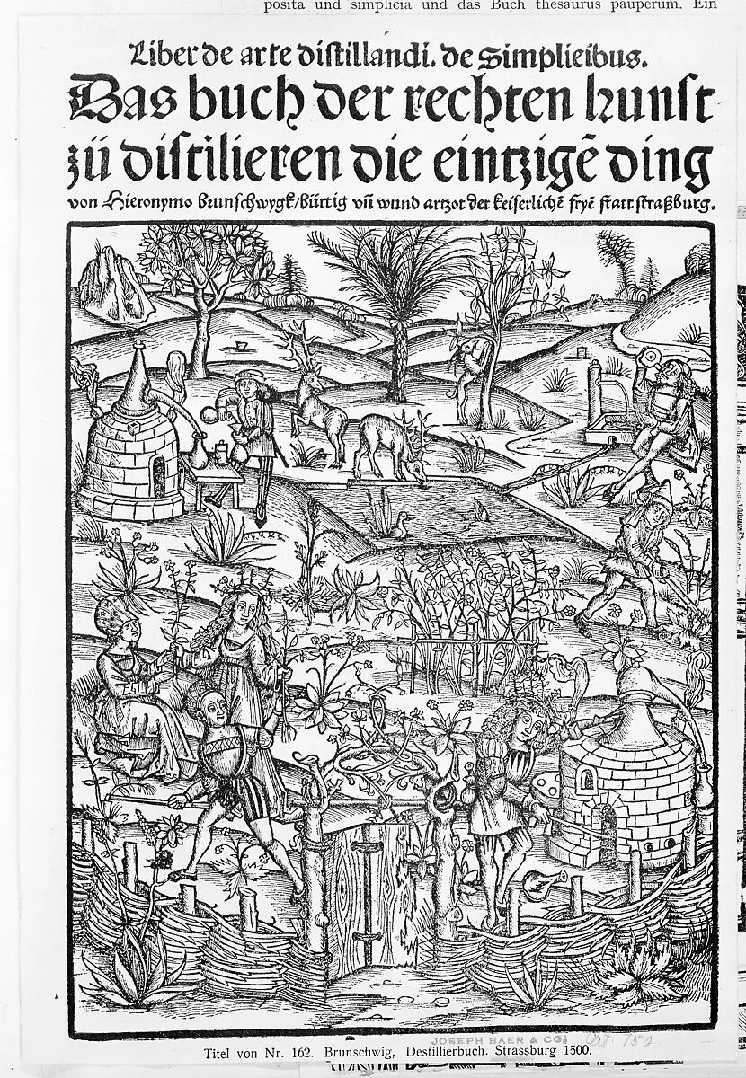 Medicinarius. Das buch der Gesundheit. Liber de arte distillandi Simplicia et Composita — Hieronymus Brunschwig|Johann Grüninger