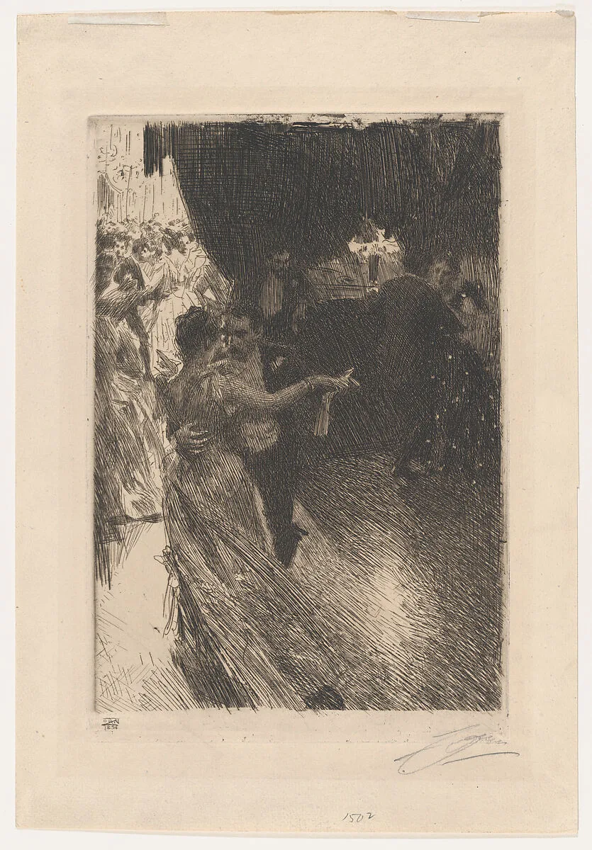 The Waltz — Anders Zorn